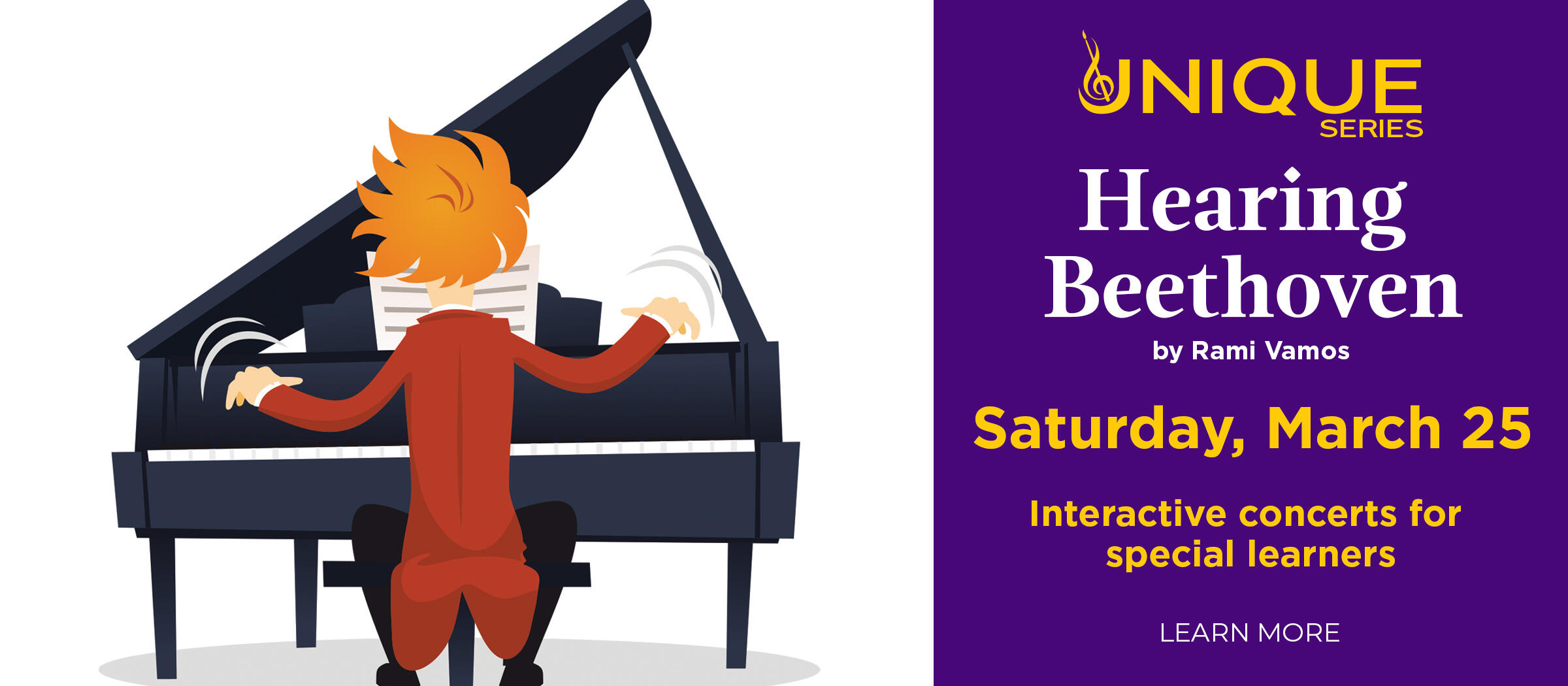 "Hearing Beethoven" - Saturday, March 25, 2023