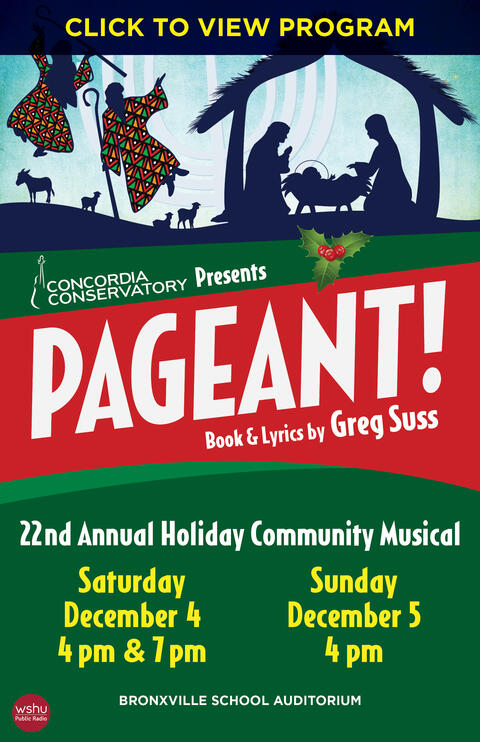 Concordia Conservatory, Holiday, Musical, Pageant, Family, Bronxville