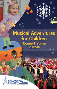 Musical Adventures Concert Series 2012 - 2013 postcard