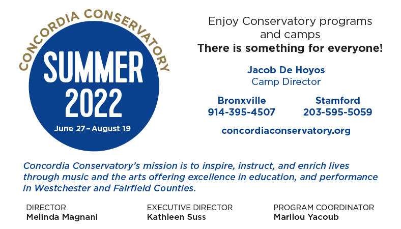 Concordia Conservatory Summer 2022 Programs - Something for Everyone